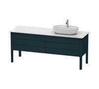 Meuble sous-lavabo Luv Duravit à poser, 1733 x 570 mm, 2 tiroirs, 2 coulissants, LU9568R9898