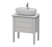 Duravit Duravit Meuble sous lavabo Luv 63,8x45x74,3 cm, 1 tiroir, 1 porte, st, No w m Quantité:1