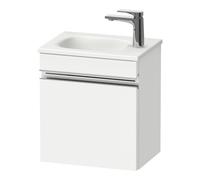 Duravit Duravit Meuble sous-lavabo mural Sivida 40x44x29,5 cm, porte, droite, blanc, chrome Quantité:1