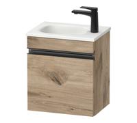 Duravit Duravit Meuble sous-lavabo mural Sivida 40x44x29,5 cm, porte, droite, blanc coquille, taille noire Quantité:1