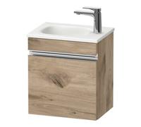 Duravit Sivida bâti-support pour lavabo, charnières à droite, poignée profilée chromée, 400x295x440mm, pour Sivida, SV4649R10550000