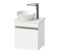 Duravit Sivida Meuble sous-lavabo sur console, charnières à droite, poignée profilée chromée, 400x325x440mm, SV4656R10180000