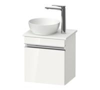 Duravit Duravit Meuble sous-lavabo mural Sivida 40x44x32,5 cm, porte, chromé, gauche, blanc brillant Quantité:1