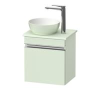 Duravit Duravit Meuble sous lavabo mural Sivida 40x44x32,5 cm, porte, chromé, gauche, vert ma Quantité:1