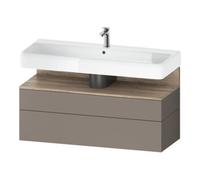 Duravit Duravit Meuble sous-lavabo Qatego 119x47x59 cm, E Ma/Ba m, 1 porte, m B Quantité:1