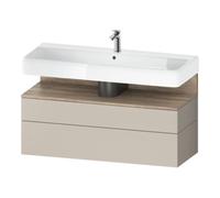Duravit Duravit Meuble sous lavabo Qatego 119x47x59 cm, E Ma/t m, 1 tiroir, avec B Quantité:1