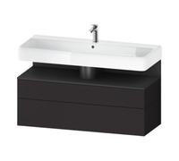 Duravit Duravit Meuble sous lavabo Qatego 119x47x59 cm, gris m/Gr m, 1 porte, m B Quantité:1