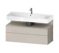 Duravit Duravit Meuble sous-lavabo Qatego 119x47x59 cm, T m, 1 porte, m niches Quantité:1
