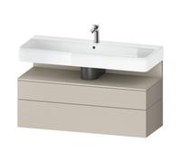 Duravit Duravit Meuble sous-lavabo Qatego 119x47x59 cm, T m/ta m, 1 porte, m B Quantité:1