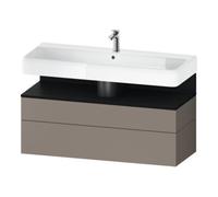 Duravit Duravit Meuble sous-lavabo Qatego 119x47x59cm, E chêne/blanc mat, 1 tiroir, avec poignée Quantité:1