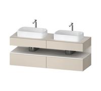 Duravit Duravit Meuble sous lavabo Qatego 160x55x60 cm, blanc mat, avec tiroir, placage bois, B Quantité:1