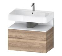 Duravit Duravit Meuble sous-lavabo Qatego 79x47x59 cm, blanc mat, 1 tiroir, niche intégrée Quantité:1