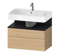 Duravit Duravit Meuble sous-lavabo Qatego 79x47x59 cm, E sw/E N, 1 tiroir, avec niches Quantité:1