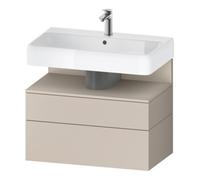 Duravit Duravit Meuble sous-lavabo Qatego 79x47x59 cm, T m/ta m, 1 porte, avec niche Quantité:1