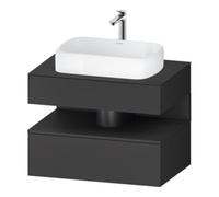 Duravit Duravit Meuble sous-lavabo Qatego 80x55x60 cm, gris, console, niche Quantité:1