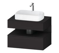 Duravit Duravit Meuble sous lavabo Qatego 80x55x60 cm, gris, console, niche Quantité:1