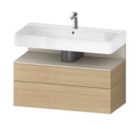 Duravit Duravit Meuble sous-lavabo Qatego 99x47x59 cm, T avec Étagère N, 1 porte, 1 tiroir Quantité:1