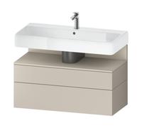 Duravit Duravit Meuble sous-lavabo Qatego 99x47x59 cm, T m/ta m, 1 porte, avec niche Quantité:1