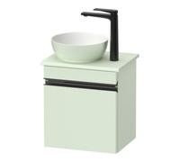 Duravit Duravit Meuble sous-lavabo suspendu Sivida 40x44x32,5 cm, porte, vert mat, gauche Quantité:1