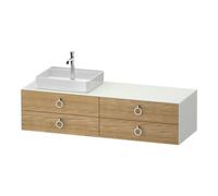 Duravit Duravit Meuble sous-lavabo White Tulip 160x55 cm, L P, E N w m, k Entrée/sortie Quantité:1