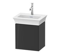Duravit Duravit Meuble sous-lavabo White Tulip 38,4x29,8 cm, 1 porte, raccord gauche, graph hgl Quantité:1