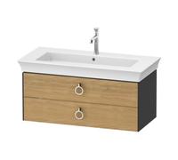 Duravit Duravit Meuble sous-lavabo White Tulip 98,4x45,8 cm, E N m/gra g, 2 tiroirs, blanc Quantité:1