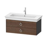 Duravit Duravit Meuble sous lavabo White Tulip 98,4x45,8 cm, US N m/gra g, 2 tiroirs G, blanc Quantité:1