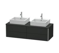 Duravit Duravit Meuble sous-lavabo XSquare 140x54,8x40 cm, 4 tiroirs, gris mat Quantité:1