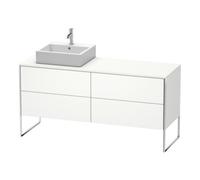 Duravit Duravit Meuble sous-lavabo XSquare 160x54,8x77,8cm, 4 tiroirs, blanc satin mat Quantité:1