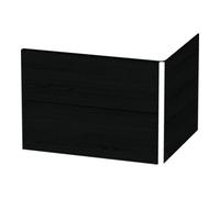 Duravit XSquare Meuble sous-lavabo suspendu, 2 tiroirs, 584x397x460mm, XS416101616