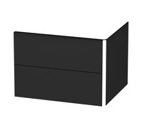 Duravit XSquare Meuble sous-lavabo suspendu, 2 tiroirs, 584x397x460mm, XS416108080