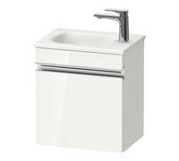 Duravit Duravit Meuble sous-vasque suspendu Sivida 40x44x29,5cm, porte, droite, blanc brillant, chrome Quantité:1