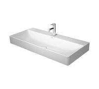 Duravit DuraSquare lavabo 2353100041 blanc, 100x47cm, avec trou pour robinetterie, sans trop-plein