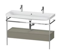 Duravit Duravit Meuble vasque Happy D.2 Plus 117,5x49 cm, 1 trou robinet, avec console, 1 tiroir, st-g m Quantité:1
