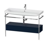 Duravit Duravit Meuble vasque Happy D.2 Plus 117,5x49 cm, avec console, 1 tiroir, 1 mitigeur, blanc mat Quantité:1