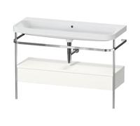 Duravit Duravit Meuble vasque Happy D.2 Plus 117,5x49 cm, avec console, 1 tiroir, sans trou robinet, blanc brillant Quantité:1