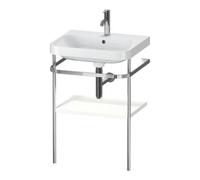 Duravit Duravit Meuble vasque Happy D.2 Plus 57,5x49 cm, 1 T, blanc mat, avec console Quantité:1