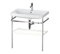Duravit Duravit Meuble vasque Happy D.2 Plus 77,5x49 cm, 1 trou, blanc mat, avec console Quantité:1
