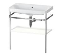 Duravit Duravit Meuble vasque Happy D.2 Plus 77,5x49 cm, sans trop-plein, blanc mat, avec console Quantité:1