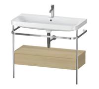Duravit Duravit Meuble vasque Happy D.2 Plus 97,5x49 cm, 1 trou mitigeur, avec console, 1 tiroir Quantité:1