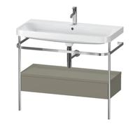 Duravit Duravit Meuble vasque Happy D.2 Plus 97,5x49cm, 1 trou, mitigeur, avec console, 1 tiroir Quantité:1