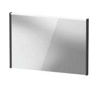 Duravit Duravit Miroir LED D-Code 2.0 100x70x5 cm, 7 W, graphite, éclairage haut Quantité:1