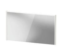 Duravit Duravit Miroir LED D-Code 2.0 120x70x5 cm, 9 W, blanc brillant, zone lumineuse supérieure Quantité:1