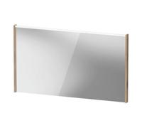 Duravit Duravit Miroir LED D-Code 2.0 120x70x5 cm, 9 W, blanc œuf, éclairage supérieur Quantité:1