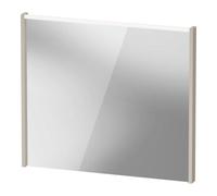 Duravit Duravit Miroir LED D-Code 2.0 80x70x5 cm, 6 W, Tau mat, zone lumineuse supérieure Quantité:1