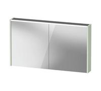 Duravit Duravit Miroir LED D-Code 2.0 m Prise 2 T, lumière frontale, 120x70x14,8 cm, vert mat Quantité:1