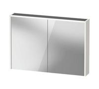Duravit Duravit Miroir LED D-Code 2.0 m Prise 2 T, lumière haut, 100x70x14,8 cm, blanc brillant Quantité:1