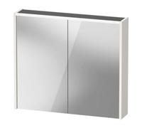 Duravit Duravit Miroir LED D-Code 2.0 m SD T E 2 portes, éclairage frontal, 80x70x14,8 cm, blanc brillant Quantité:1