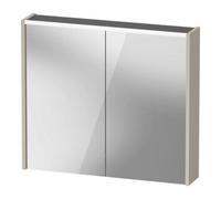 Duravit Duravit Miroir LED D-Code 2.0 m SD T E 2 portes, lumière froide, 80x70x14,8 cm, Taupe ma Quantité:1