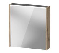 Duravit Duravit Miroir LED D-Code 2.0 m SD T E 65x70x5 cm, éclairage oblique, gauche, chêne marbré Quantité:1